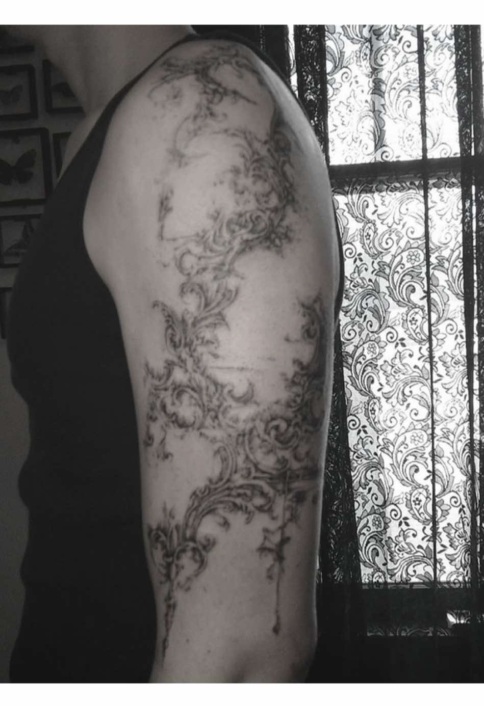 #fyp #tatto #viral #angel #styles #cybersigilism #fup 