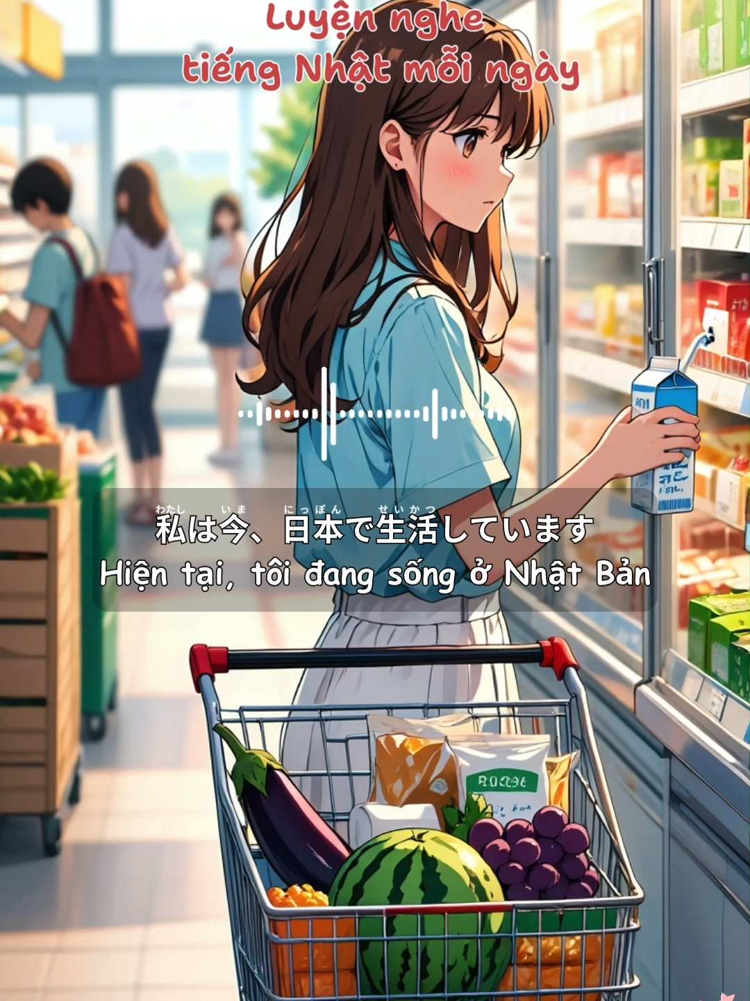 Luyện nghe tiếng Nhật mỗi ngày｜ 日本での生活 #hoctiengnhat #luyennghetiengnhat #shadowingjapanese #日本語勉強 #nihongo #jlpt #cuocsongnhatban #tiengnhatpochipochi #xuhuong