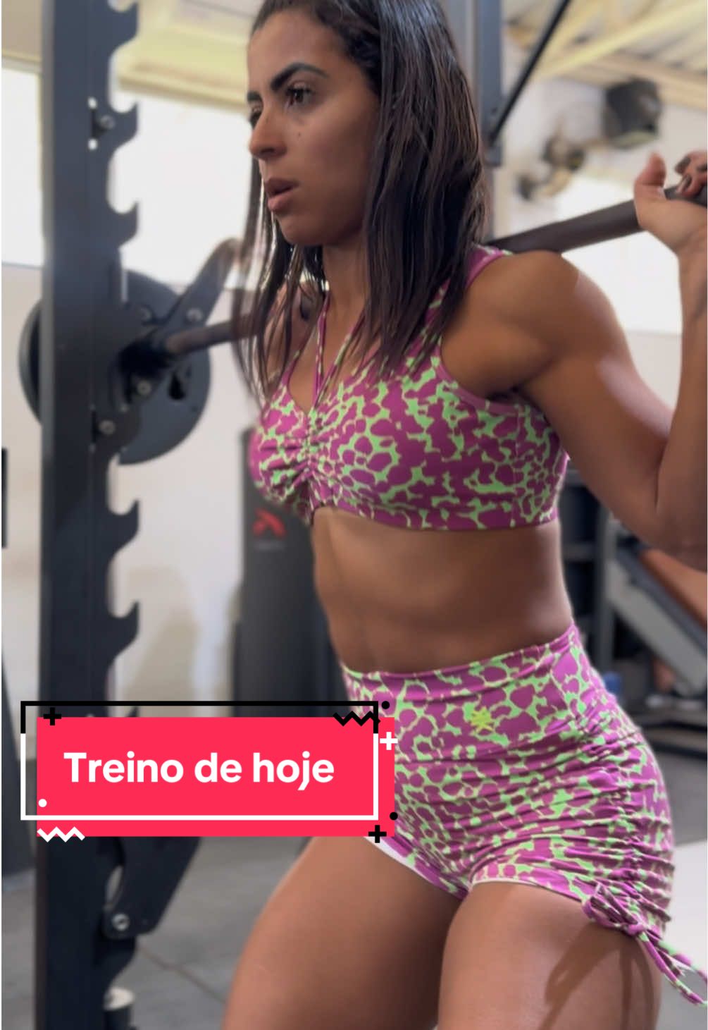 Treino de hoje feito!!! #morena #linda #foryoupage #explore #fyp #motivation #boanoite 
