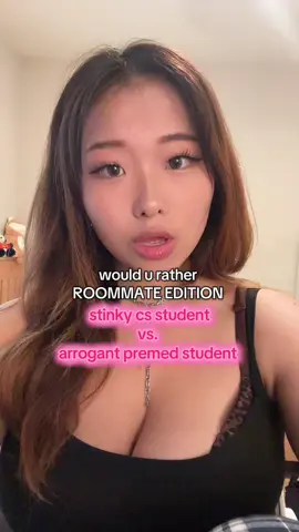 ok this one is genuinely hard tho id look for an off campus apartment atp  #collegelife #wouldyourather #roommates #csmajor #cs #tech #sf #startup #bayarea #premed #medstudent #premedadvice #anki #collegestudent 