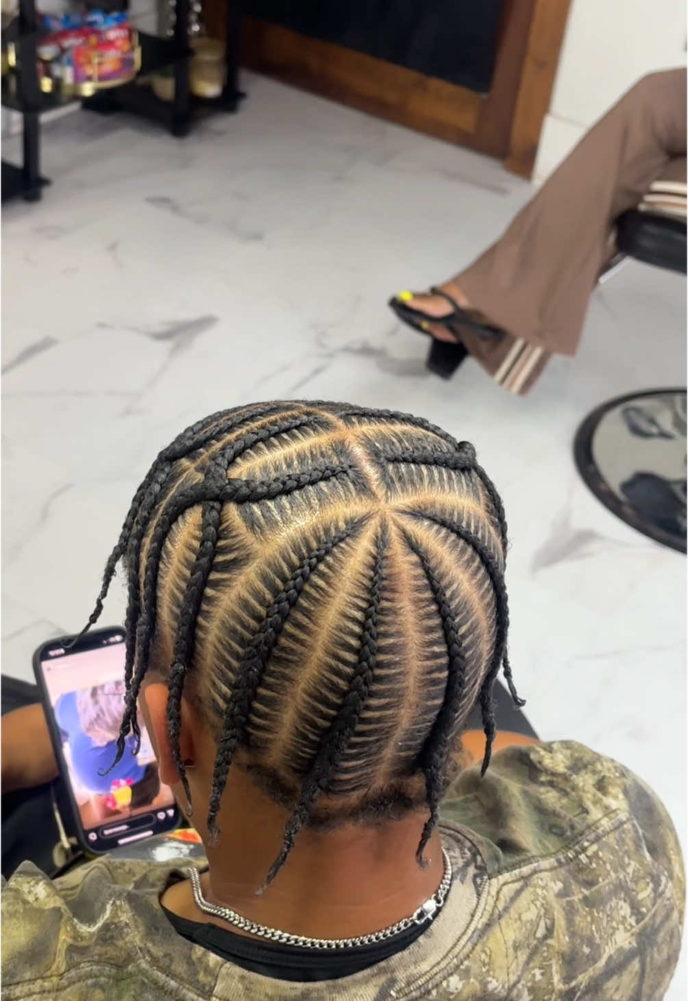 #braidtok #fyp #braids #stitch 