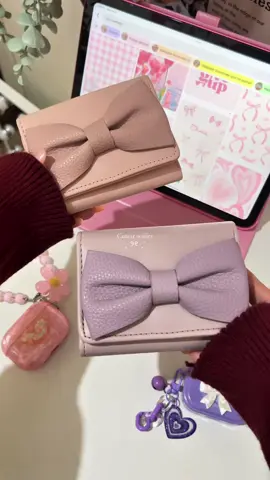 Very coquette and Cutie! #wallet #ribbon #wallets 