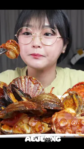 해물💞#해물찜#mukbang #레시피 #요리 #asmr #food #aejeong #야식 #먹방  풀 영상 네이버