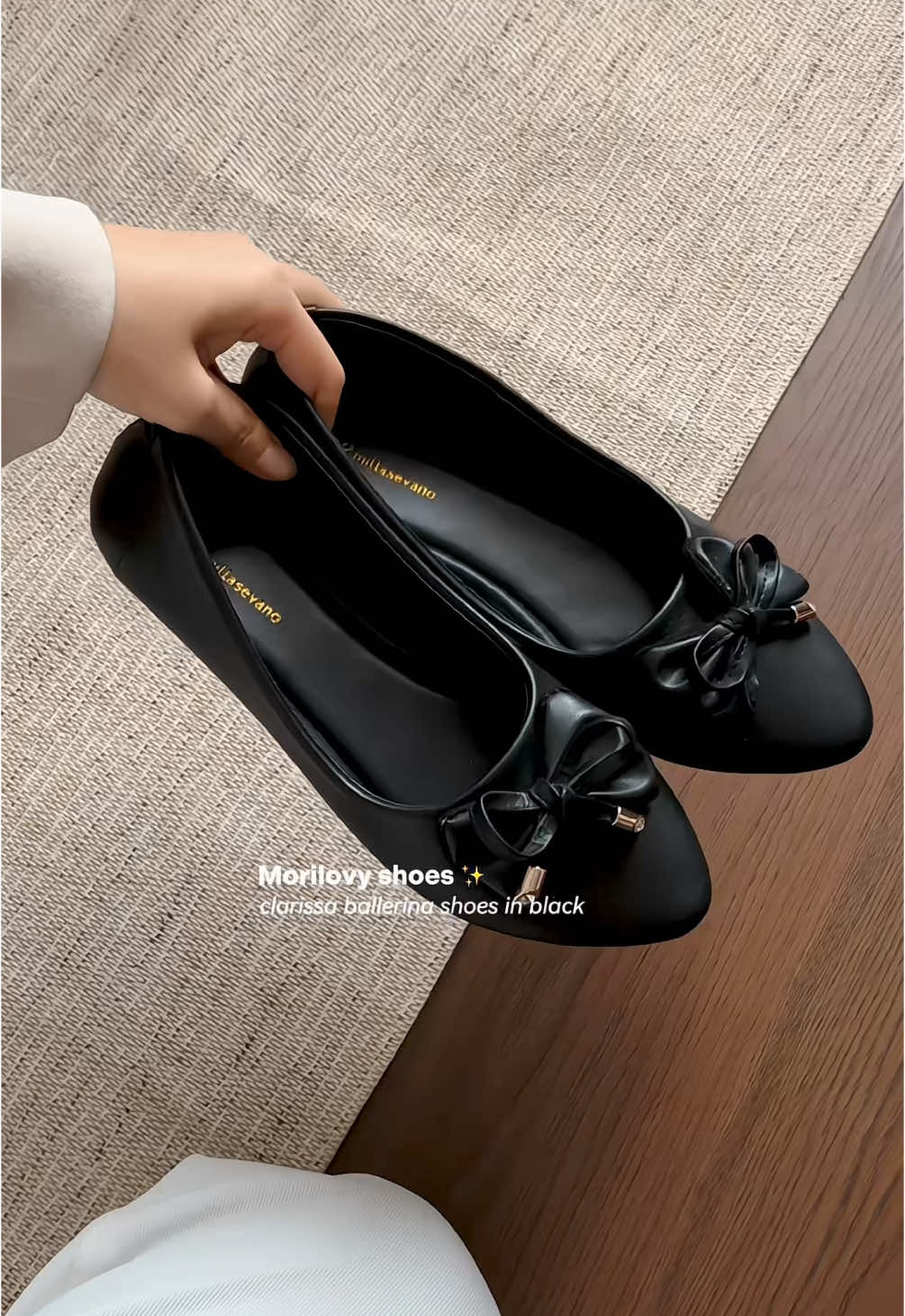 Sepatu flat termurah yg aku punya #morilovy #sepatumurah #flatshoes #sepatulucu #sepatukerja #flatshoessekolah 