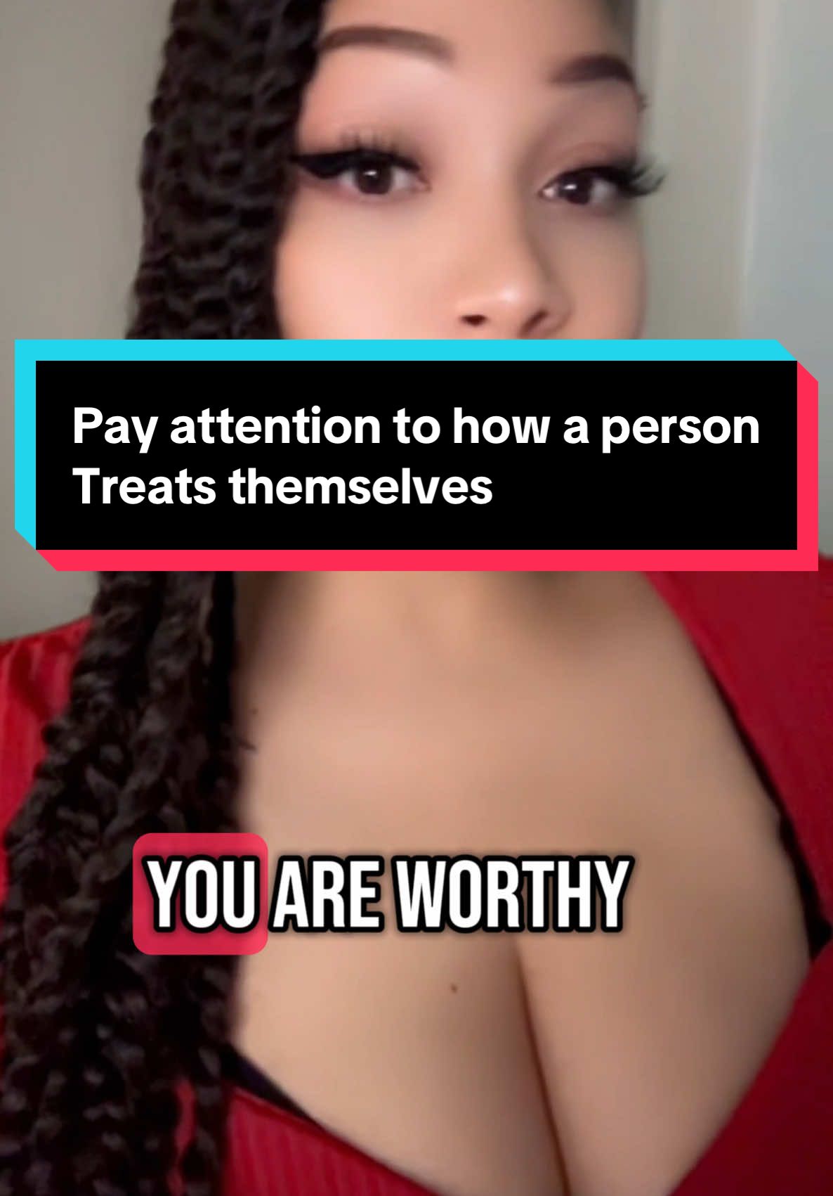The way a person treats themselves.. will tell you how they’ll treat you.  #fy #foryou #foryoupage #selflove #youmatter #chosen #motivation 