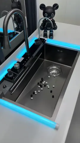Turn your kitchen into a masterpiece with a beautifully crafted sink.#kitchensink #kitchenremodel 