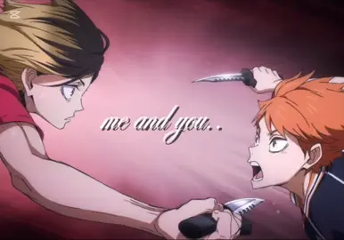 Haikyuu edit - Kenma and hinata rivalry 