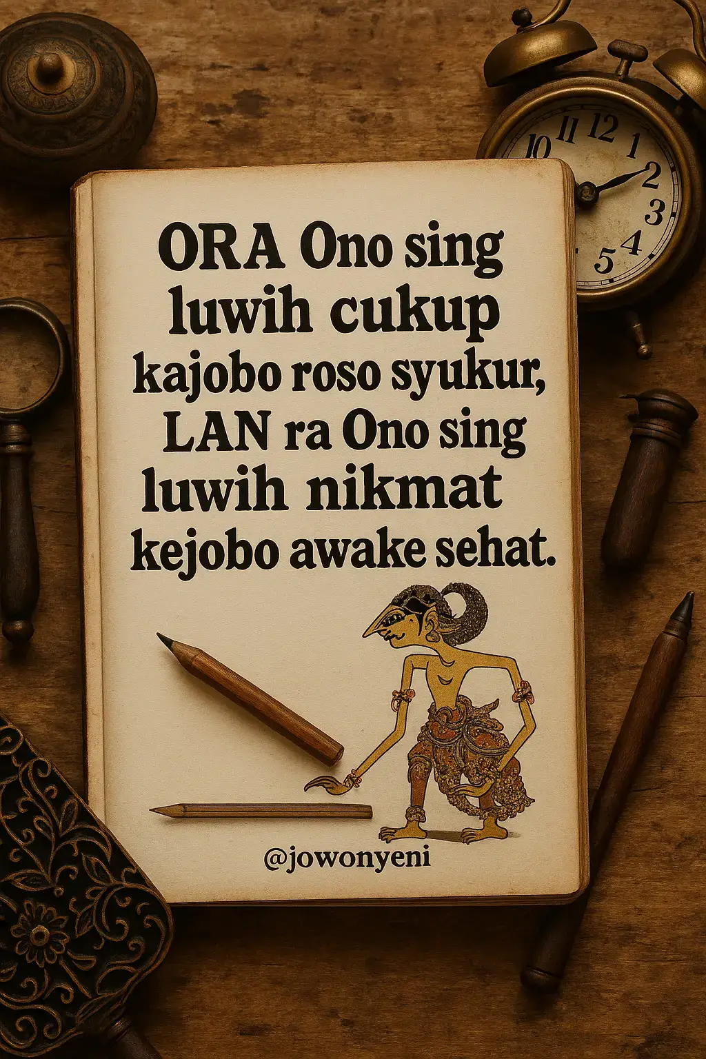 #jowonyeni #wongjowo #bijakjawa 