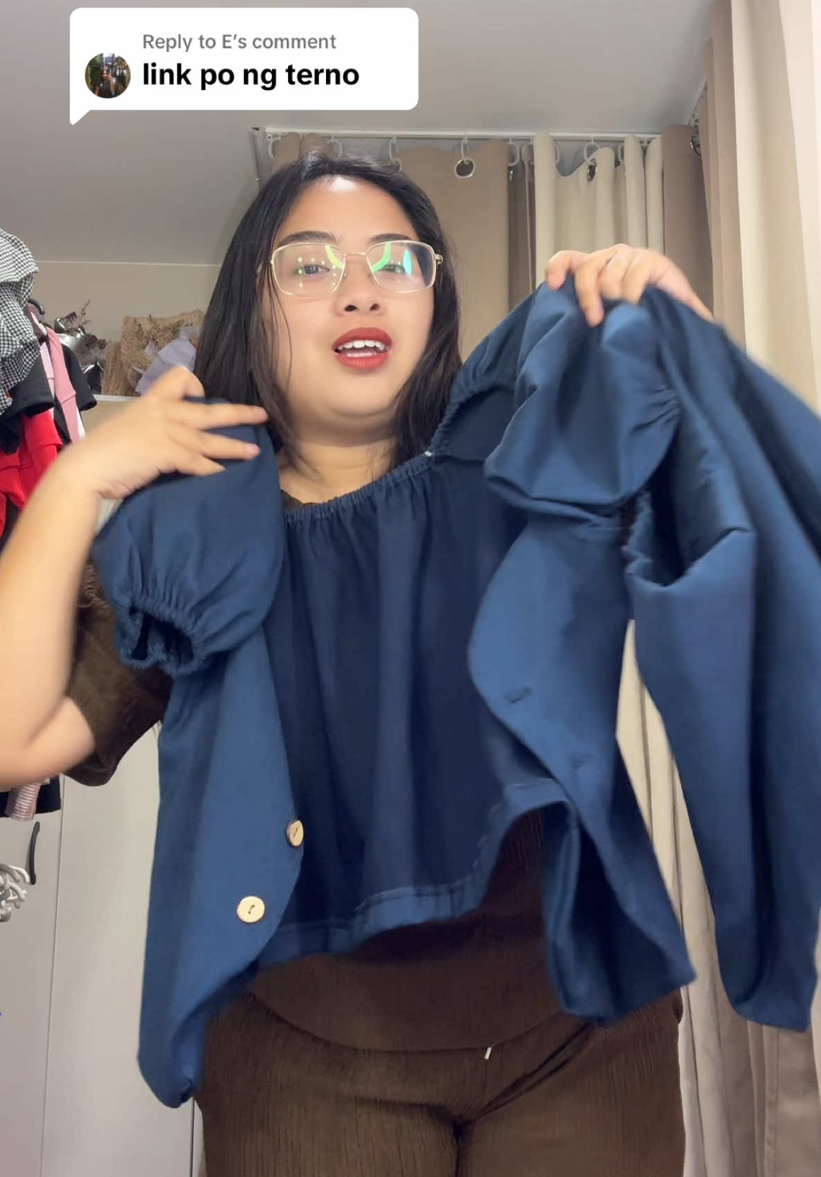 Replying to @E ganda ng terno na ‘to #midsizefashion 
