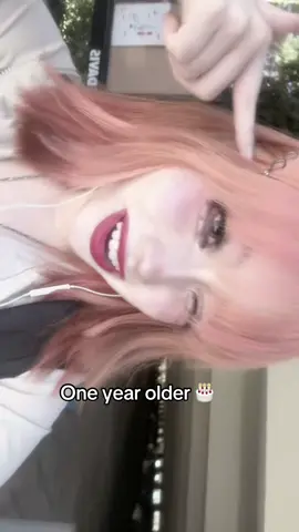 Happy birthday to me 😿 #☆ #pinkhair #makeup #fypツ #Eyeliner #birthday 