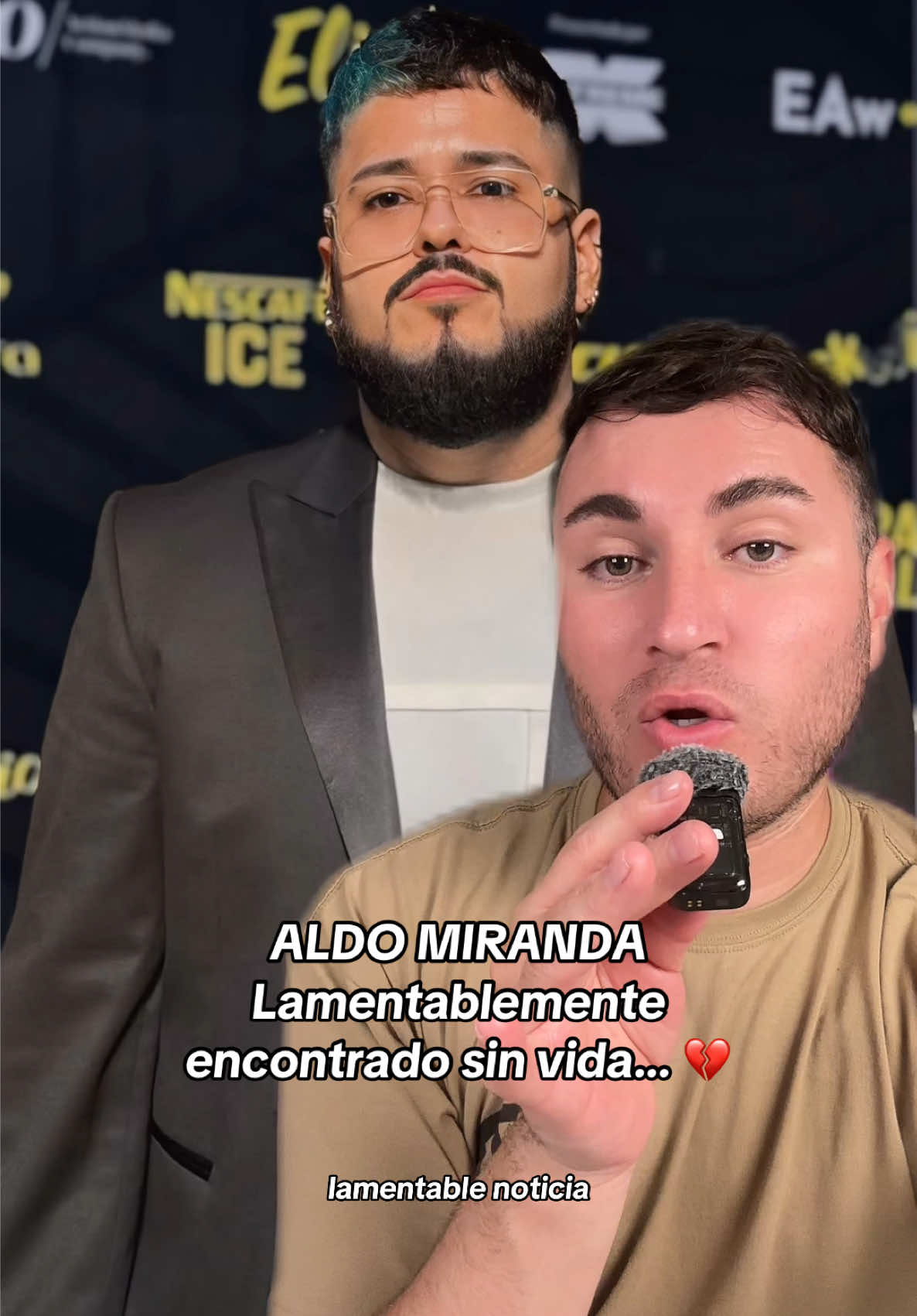 ALDO MIRANDA‼️aparentemente se privó de la vida… #aldomiranda #aldomirandafans #noticias #news #soyeddynieblas 