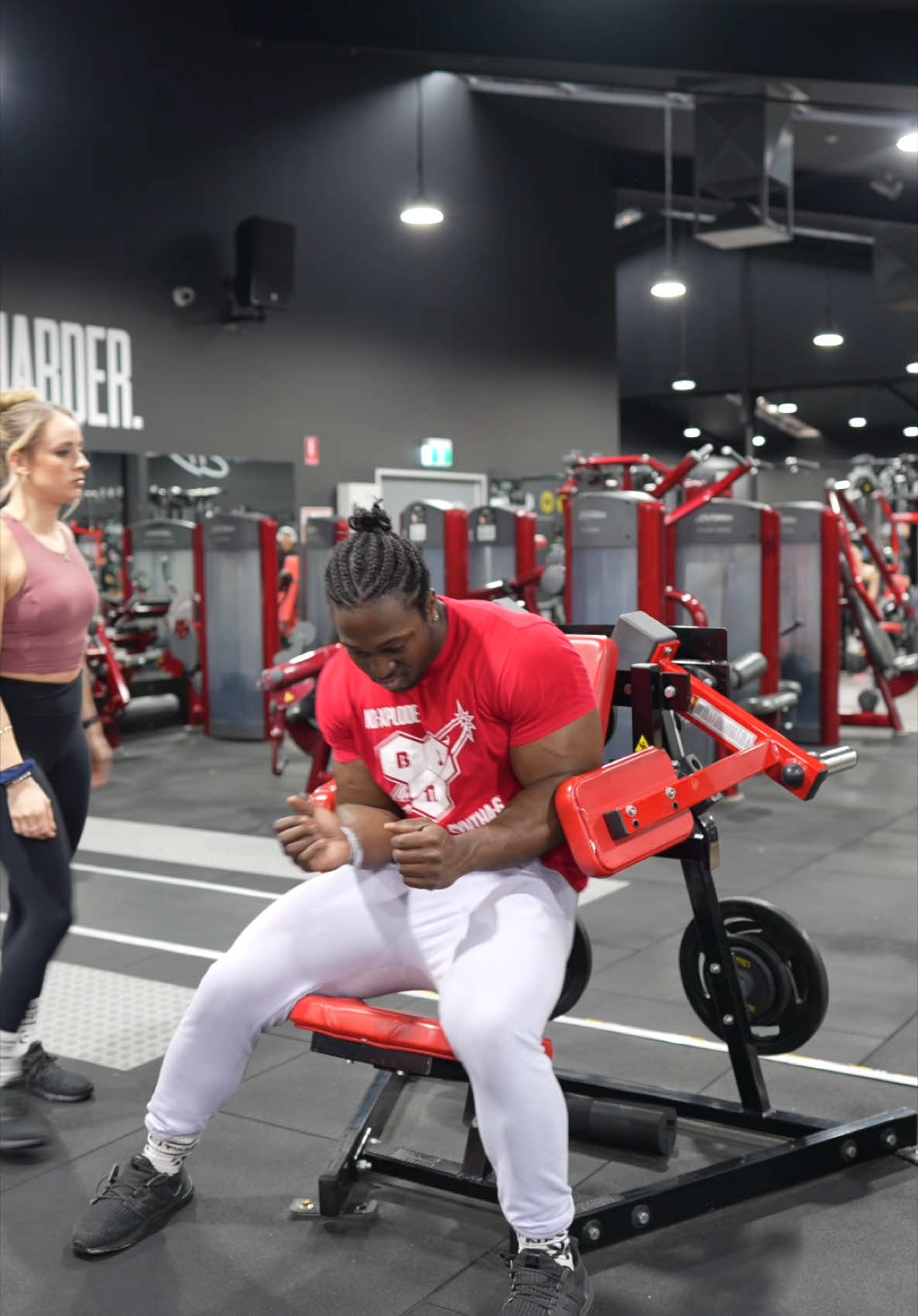 When the preworkout kicks in @Kaylanellaa @BSN Supplements #bsnsponsoredathlete #fyp  