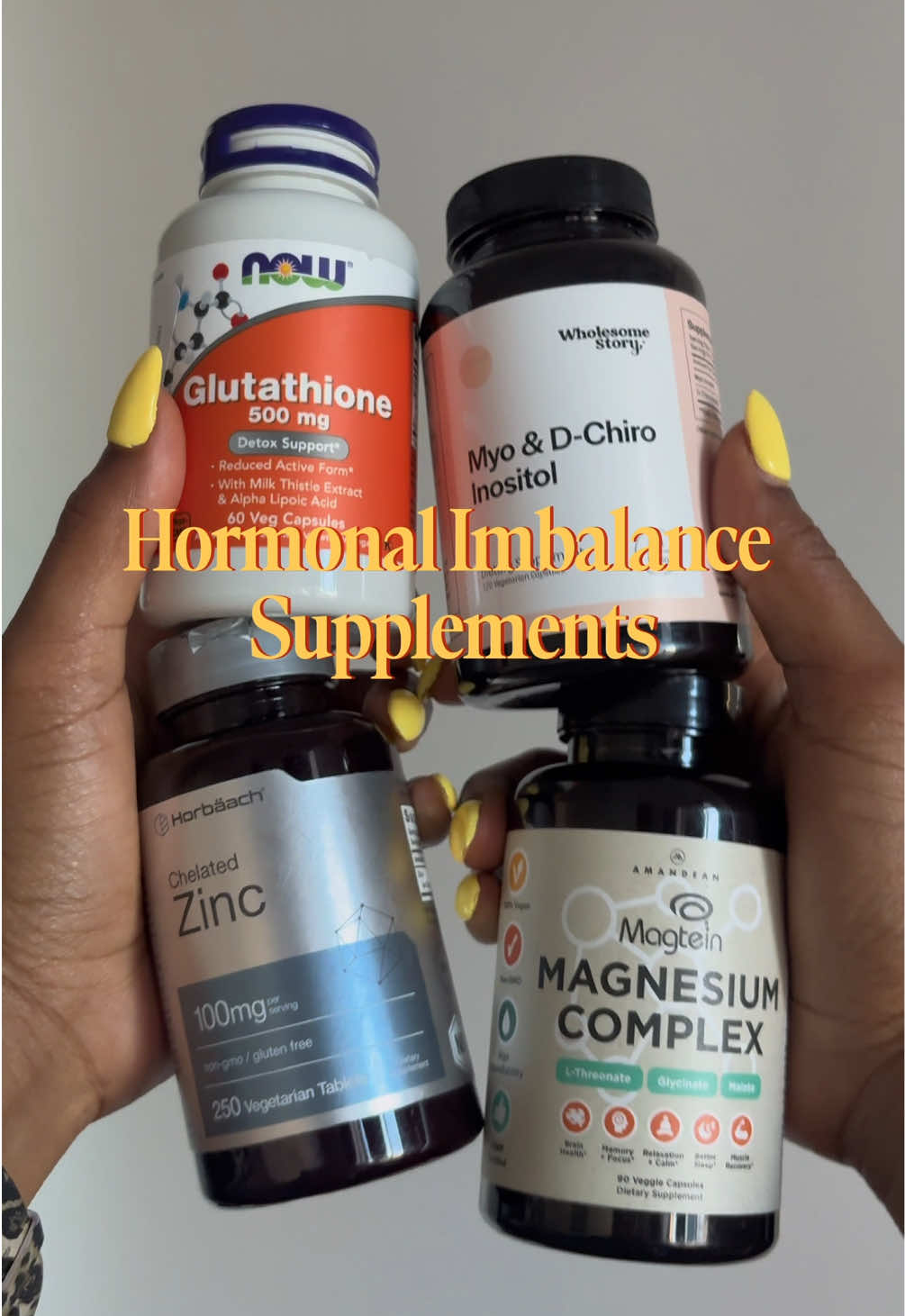 Having a hormonal imbalance can be extremely stressful. The breakouts, the chin hairs, and the excess weight gain can really take a toll on you. I’ve been able to regulate my hormones with these supplements and have felt & seen a difference. Were in this together sis. 💪🏾🤞🏾✨ #hormonalimbalance #hormonalacne #regulatehormones #blackgirlmagic #inositolsupplement #pcos 