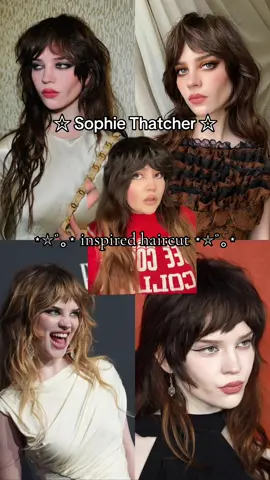 - had to do a hair refresh ✨🦋💅🏼⭐️🫶🏻💖🍒 #sophiethatcher #screamqueen #diyhair #shag #fyp 