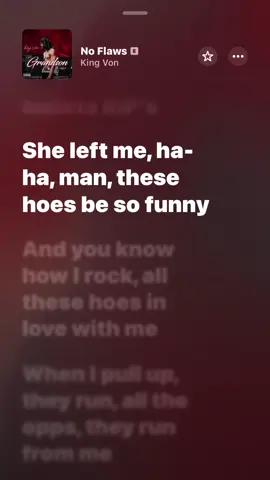 #kingvon #noflaws #songlyrics #lyricsvideo #applemusic #fypviralシ #fyp #xyzabc #viral #emotionallyrics 