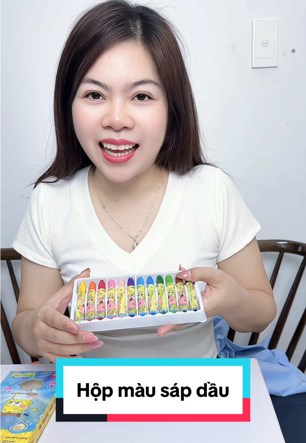 Hộp màu sáp dầu bọt biển #hienori #nhacohienori #hopmau #mausapdau #hopmauchobe 