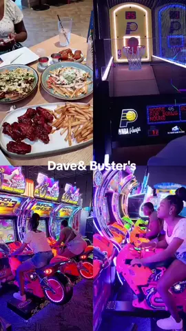 we hit up Dave and busters and had a blast