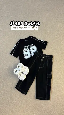 Skena outfit🥰 #kaosoversize #kaosbaseball #celanacargo #cargoanak #ootdanak #outfitanak #outfitideas #outfitanaklakilaki #fyp #fypシ 