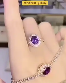 set perhiasan permata zirconia ungu  #jewelrybusiness #jewelry #cincinbatu #cincinpermata  #onlineshopping #online  #give #hooks #giveaway #cincinbatuzircon #cincinwanita #cincinmewah 