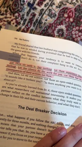 Let them 🗣️ #bookrecommendations #BookTok #letthemtheory #remindertomyself 