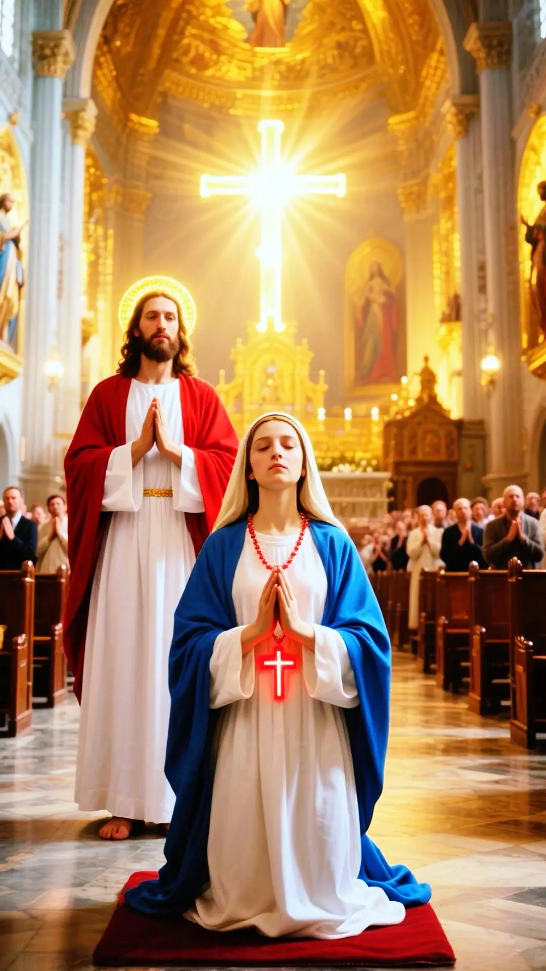 The Timeless Grace of the VirginMary.#Motherofyesus#CatholicFaith#Christianity#DivineGrace#HolyMother#Religiouslcon #jesus#foryou#typ #fy