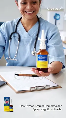 🚫 Sag Tschüss zu Hämorrhoiden-Schmerzen 🚫 Hämorrhoiden müssen nicht dein Leben bestimmen! 🌿 Pflanzliche Hämorrhoiden Spray wirkt schnell und hilft bei: ✔️ Linderung von Juckreiz, Brennen & Schmerzen ✔️ Reduzierung von Schwellungen und Schrumpfung entzündeter Gewebe ✔️ Verbesserung der Blutzirkulation zur Vorbeugung von Rückfällen 💨 Einfache Anwendung – Kein Schmutz, kein Stress. 💚 Sanft genug für den täglichen Gebrauch – stark genug für anhaltende Linderung. 🔥 Tausende haben bereits Erleichterung gefunden. Jetzt bist du dran! 🕒 Nur für kurze Zeit im Angebot. Warte nicht! #Hämorrhoiden#NatürlicheHeilmittel#Schmerzlinderung#Selbstpflege#Wohlbefinden