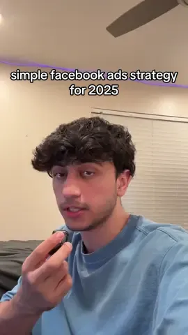 simple facebook ads strategy for 2025 #facebookads #dropshipping #shopify 
