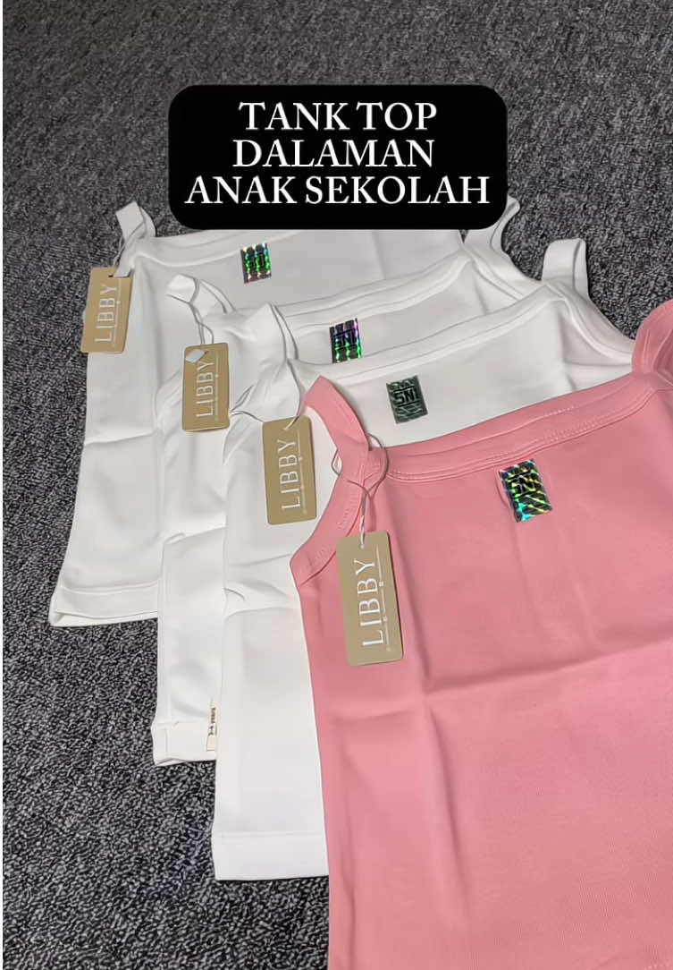 Libby gak ada obeeenngg, udah cakep, lembut, murah juga #libby #tanktopanak #singletanak #dalamananak #tanktoplibby 