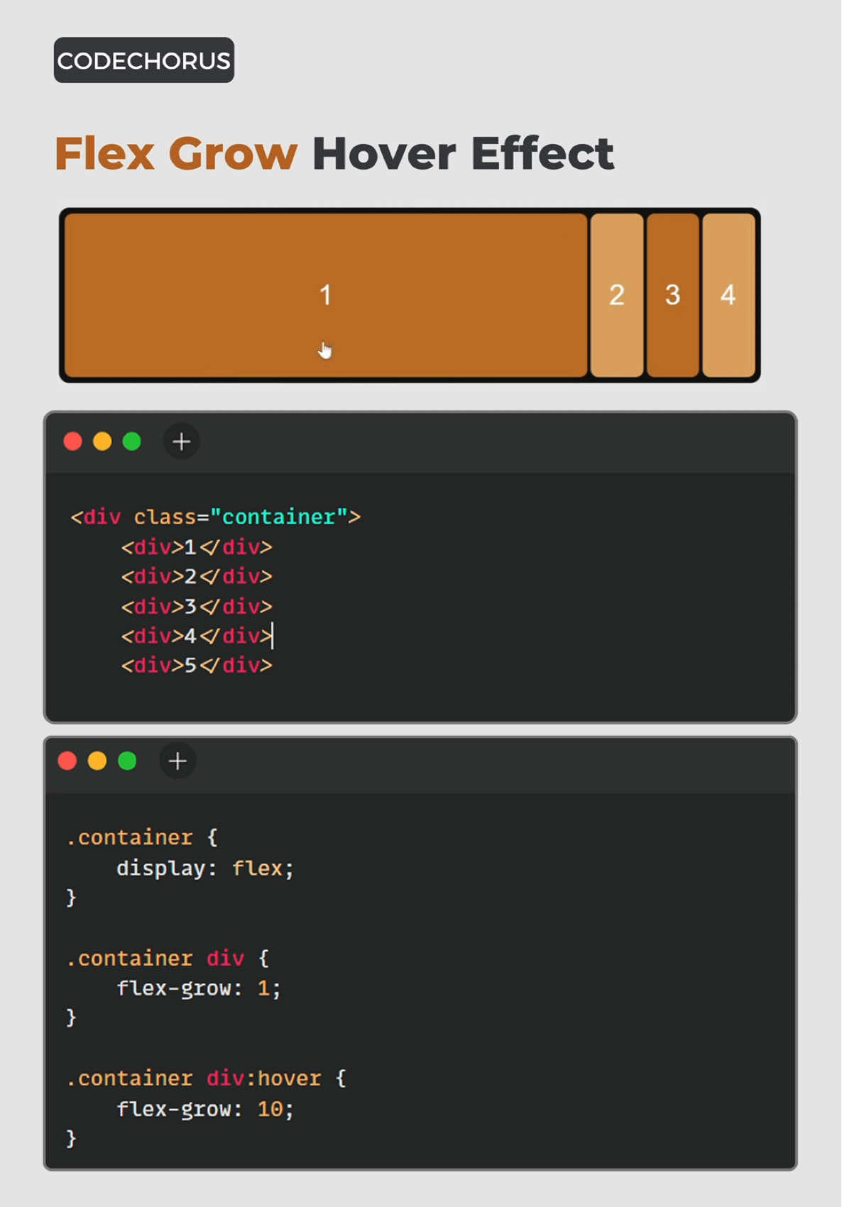 ✨flex grow property to create expandable cards #webdev #webdevelopment #coding #coders #frontenddeveloper #softwaredevelopers #csstricks #csstips #html #htmlcss #html5 #css3 #learntocode #learncoding #htmlcoding