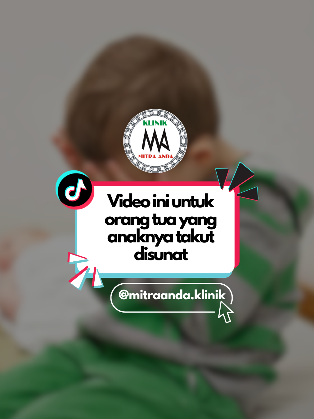 ANAK TAKUT DISUNAT??? Kini tidak lagi! Dengan teknologi sunat modern di Klinik Mitra Anda yang memiliki keunggulan: - tanpa jarum suntik - minim rasa sakit - hasil lebih rapi - sembuh lebih cepat - dokter yg ramah anak Jadi tunggu apa lagi, untuk orangtua yang anaknya takut disunat, datang dan buktikan sendiri di Klinik Mitra Anda. Daftar sekarang melalui whatsapp di 0823-4567-6896 atau klik link di Bio Klinik Mitra Anda bertempat di Jl. Ahmad Yani No.23, Timika Menyediakan Layanan Berkualitas bagi Anda dan Keluarga Layanan Kami: - Dokter Umum - Dokter Gigi - Medical Check Up - Sunat Modern - Laboratorium - Radiologi - Apotek - Telekonsultasi Spesialis Ikuti juga sosial media kami lainnya Facebook: Klinik Mitra Anda Instagram: @klinik_mitraanda_timika Youtube: @klinikmitraanda #timika #timikapapua #timikapapuatiktok #sunattanpajarumsuntiktimika #sunatmoderntimika #mitraboytimika #klinikmitraanda #klinikmitraandatimika#kliniksunat#kliniksunattimika