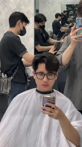 Side Part gợn sóng , không phải Texture nha #tocnamxuhuong #tócđẹp #xuhuong #goclamdep #reviewlamdep 