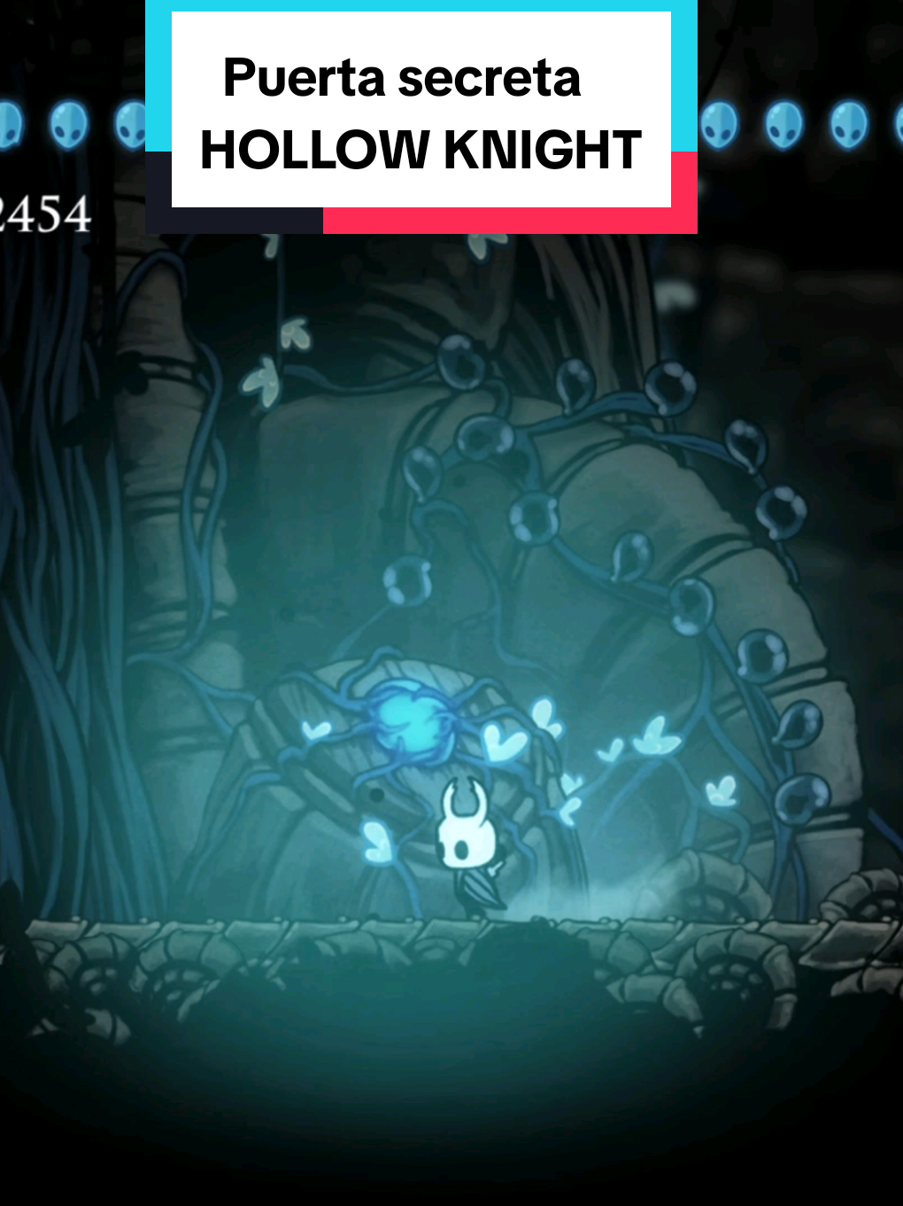 la entrada secreta de máscaras de saviavida!!💧#hollowknight #NoSoyJona #saviavida
