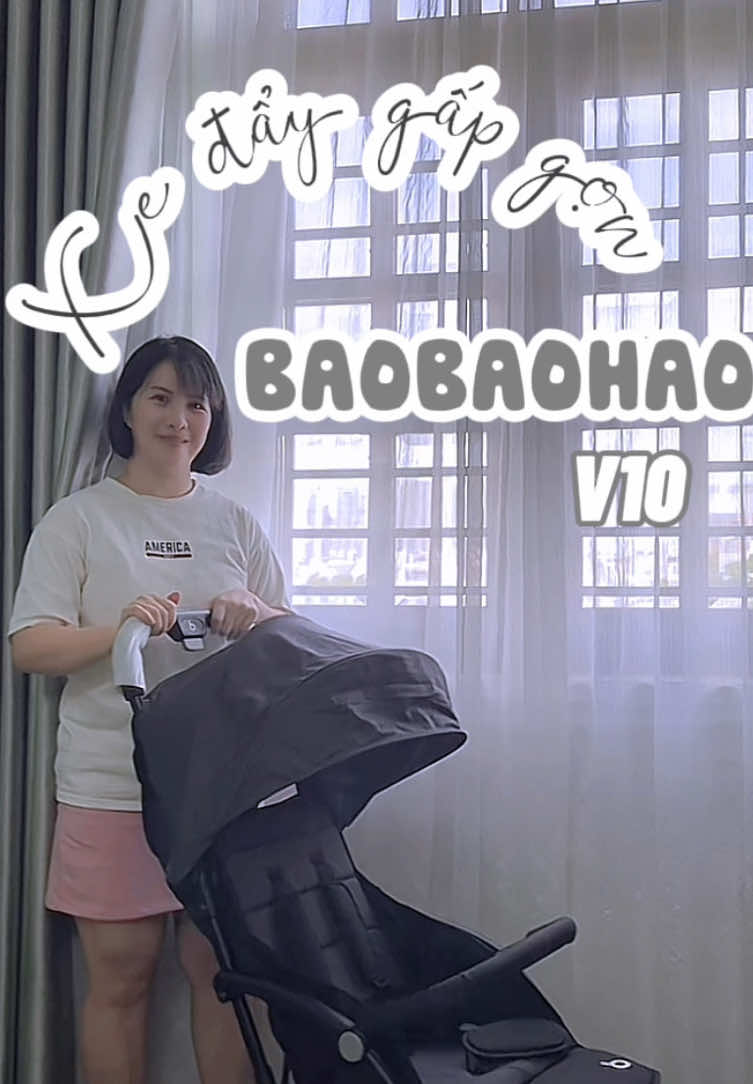 Xe đẩy gấp gọn baobaohao A10 #baobaohao  #baobaohaoa10  #xedaygapgon  #mebimsua 