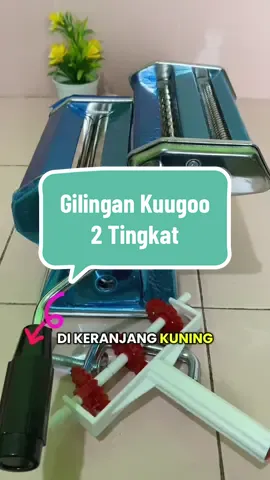 Gilingan Kuugoo mantul cocok untuk rumah tangga atau usaha kecil rumahan #kuugoo #pastamaker #gilingan #gilinganmie #fyp #masukberanda #xyzbca #hujanvoucherkreator 