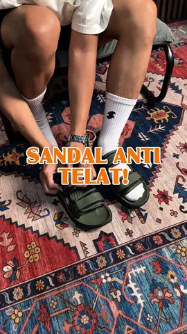 Masih suka telat kalau kemana mana,kamu harus coba sandal saoki arta army ini ! #sukatelat #sandalsaoki #saokiid #fyp 