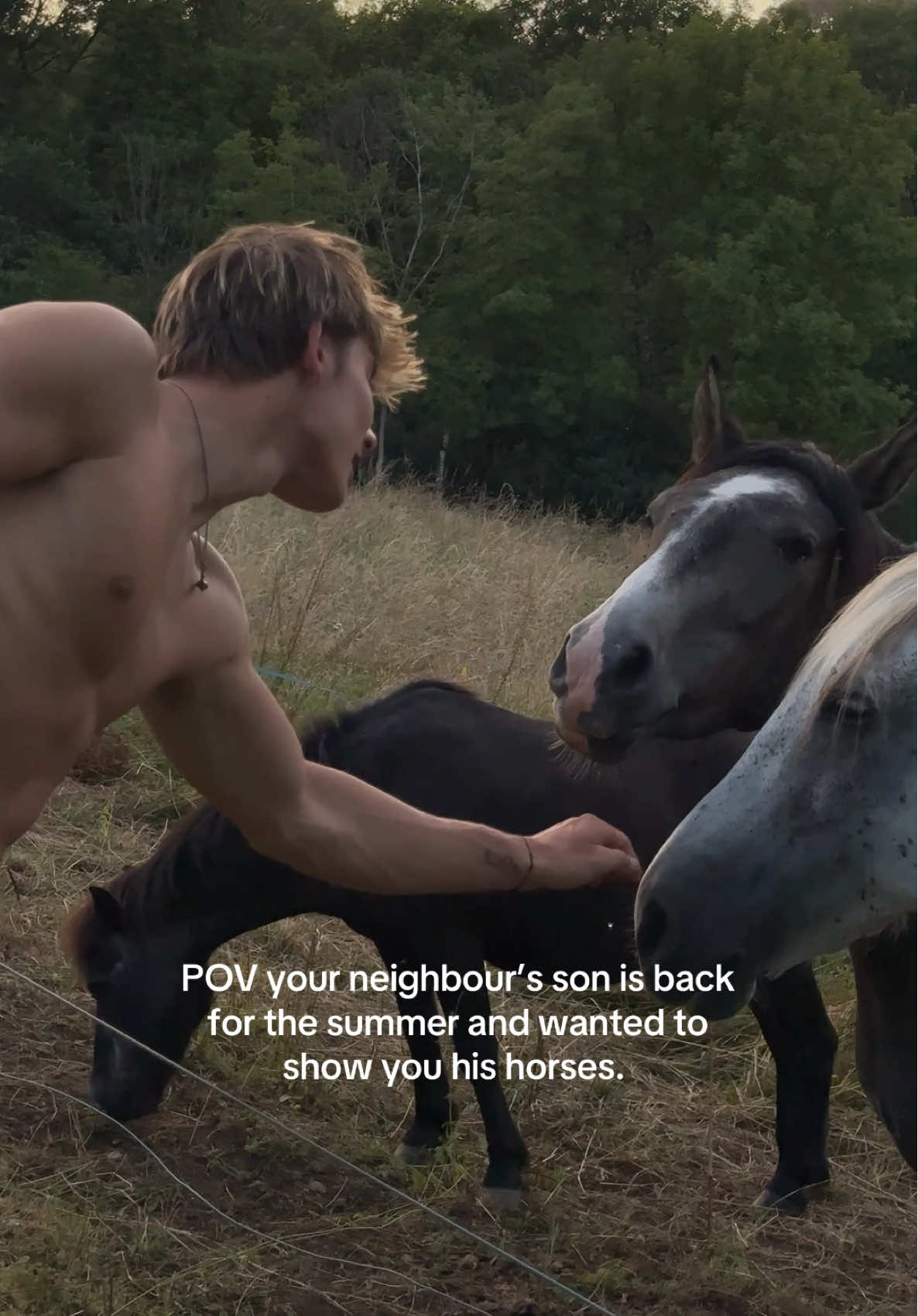 “I know a spot” 😭 #summerfling #boynextdoor #countryboy 