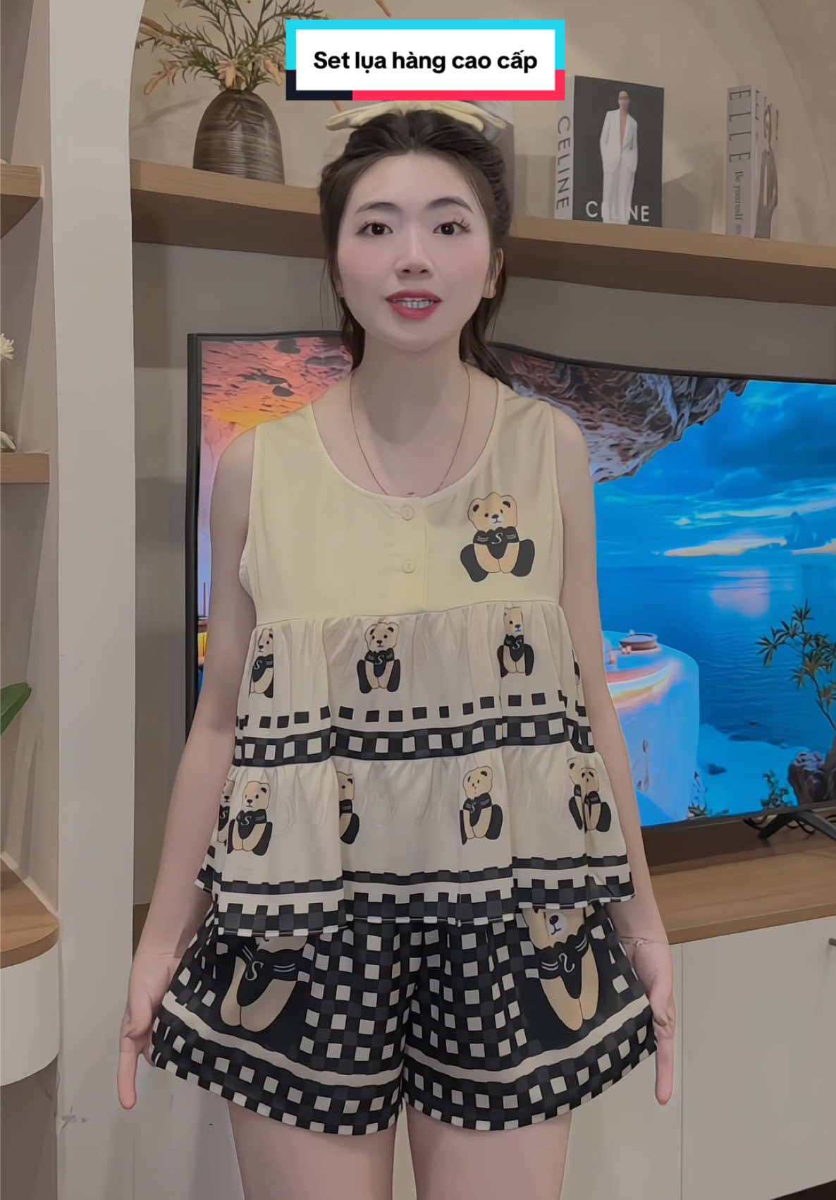 Set lụa xinhh hình cutee🥰🥰