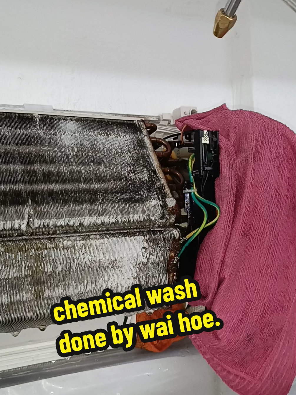 chemical wash 11nos indoor unit. #whepl  #airconservice  #airconrepair  #AirconCleaning  #chemicalwash  #mitsubishiheavyindustries  #mhi  #heavyindustry 