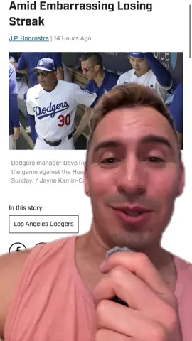 The Dodgers have extended their losing streak against the Milwaukee Brewers, tying for their worst record since 2019.  While the Giants have extended their winning streak with an inside the park, walk off home run by catcher Patrick Bailey.  Is this some kind of karmic justice? But people are wondering how long the Dodgers losing streak will continue. @@Los Angeles Dodgers@@San Francisco Giants@@MLB The Show##baseball##dodgers##giants