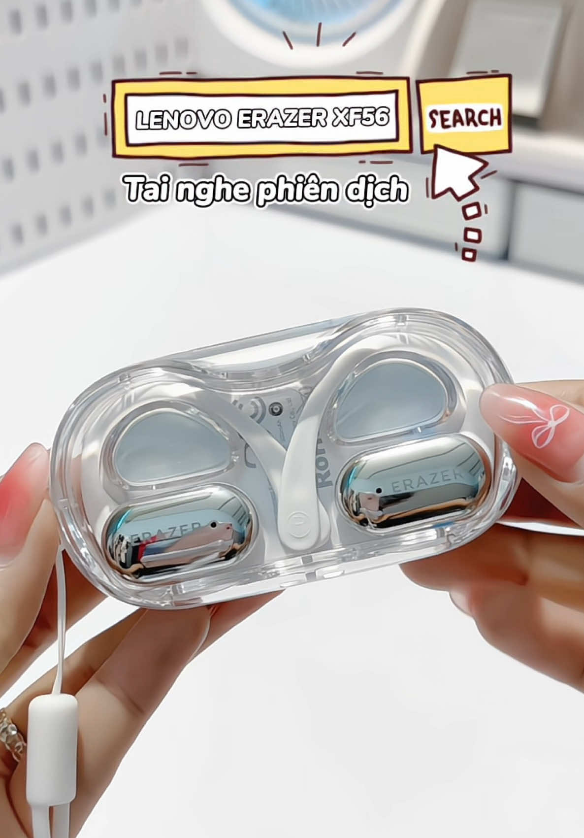 Có tai nghe phiên dịch này rùi thì đi du lịch khỏi lo nữa 🤌 #tainghe #tainghebuletooth #earphones #tainghephiendichlenovo #lenovoerazer #tainghephiendich #tainghekhongday #tainghephiendichthongminh #muataitiktokshop #lin203 #trending #xuhuong #fyp #trending #trending #dodienthongminh 