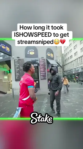 ISHOWSPEED got streamsniped so quick  #speed #ishowspeed #europe #speedclips #ishowspeedclips #kaicenat #irl #europetour #ishowspeedeuropetour - speed or ishowspeed irl stream in europe tour - ishowspeed in Serbia #serbia #🇷🇸 