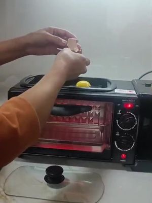 Has de tus dias mas facil con un solo equipo: horno+parrilla+cafetera 