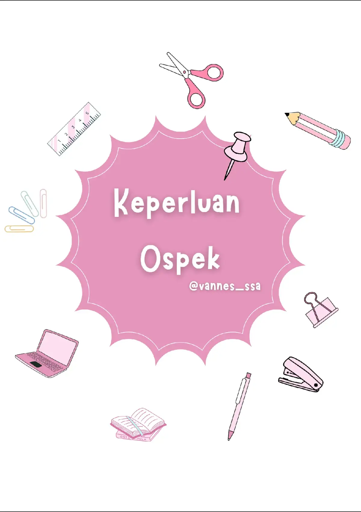 Biar nggak kalang kabut di hari H, yuk siapin 10 barang wajib ini buat nemenin perjalanan jadi maba elegan & siap tempur 🤍 1. Kemeja putih formal 2. Rok/celana bahan hitam 3. Hijab hitam & putih (untuk yang berhijab) 4. Kemeja batik 5. Dasi hitam 6. Backpack hitam polos 7. Kaos kaki putih 8. Sepatu hitam formal (tertutup) 9. Ikat pinggang hitam 10. Tumbler & bekal pribadi Tips: ✔️ Siapkan dari jauh-jauh hari ✔️ Coba pakai dulu biar tahu nyaman/tidak ✔️ Jangan beli mendadak yaaa~ Let’s shine on our first steps 💫 notes: semuanya menyesuaikan dari pihak kampus masing-masing. #KeperluanOspek #AnakKostBaru #MahasiswaBaru #maba #ChecklistOspek #maba2025 #pendidikan #sekolah 