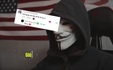 Lấy lại fb quá đơn giản #facebook #laylaifb #freefire #roblox #teambangruby #hacker #anonymous 