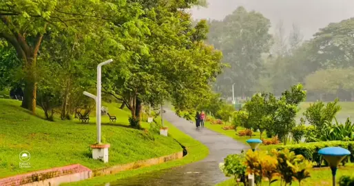 বৃষ্টিস্নাত রূপসাগর পার্ক😍😍 ##রূপসাগর_কুমিল্লা  #কুমিল্লা 