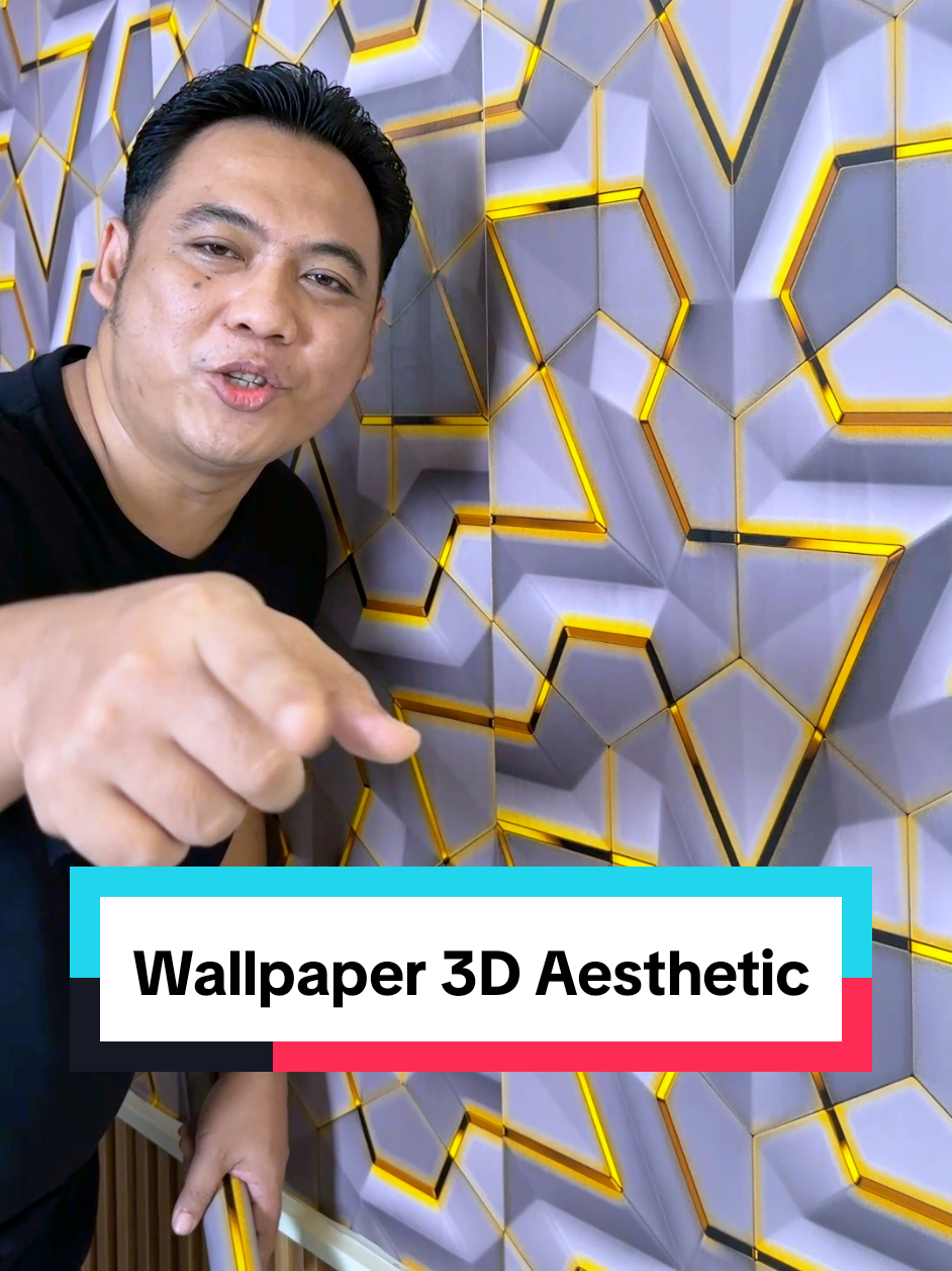 Wallpaper Dinding 3D geometris Aesthetic #wallpaper3d #wallpaperdinding #wallpaperaesthetic #masbandotshop 