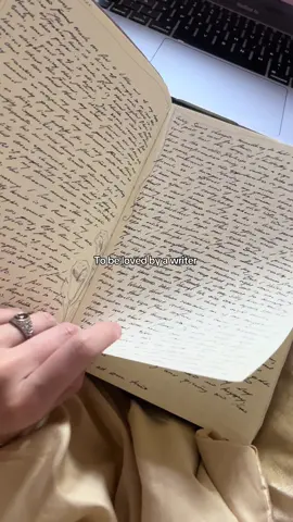 To be loved by a writer means to never die 