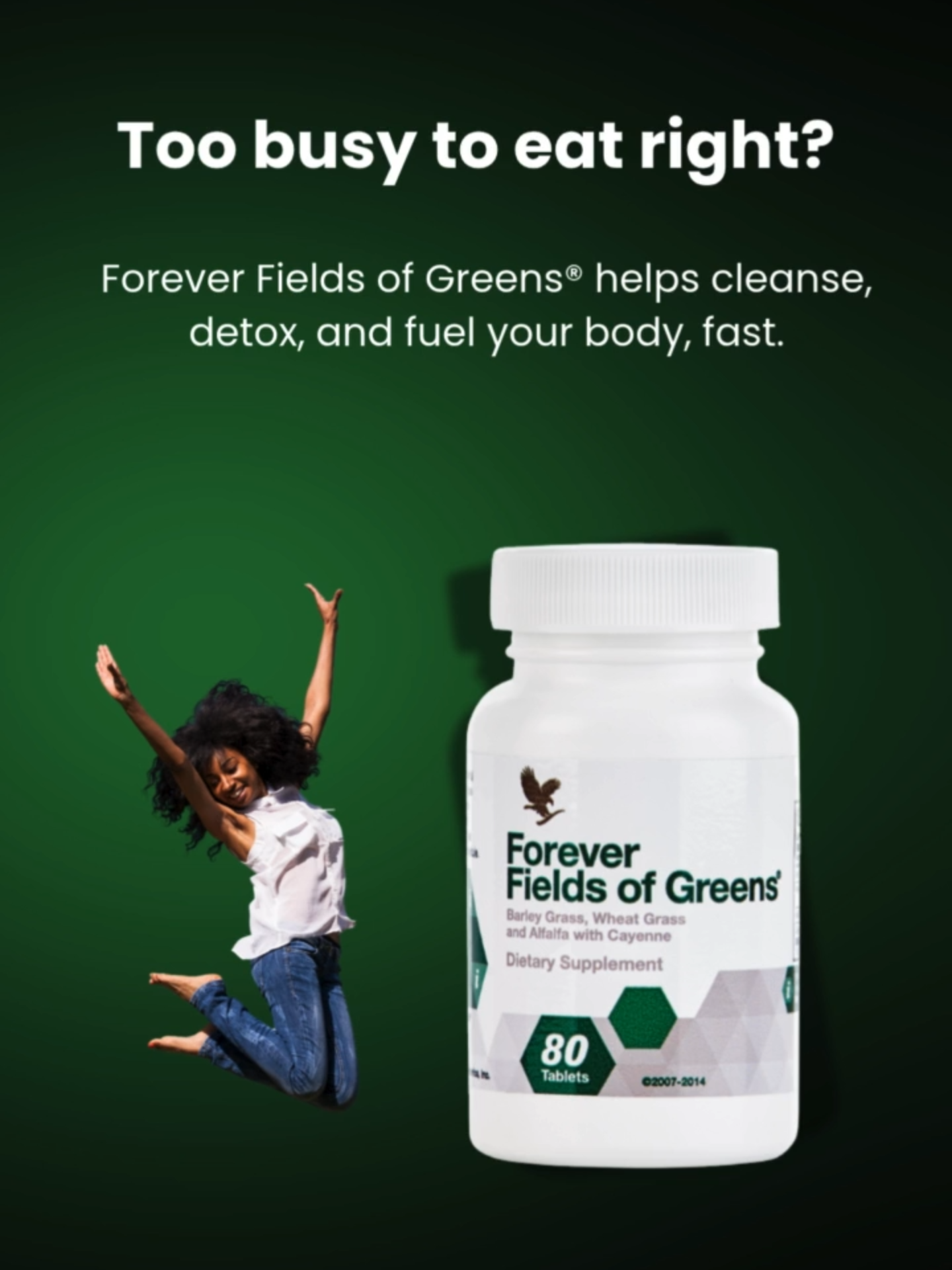 Busy lifestyle? We get it. When life doesn’t leave room for balanced meals, Forever Fields of Greens® steps in to help cleanse, detox, and nourish your body with essential nutrients. Stay healthy, no matter how fast life moves. #ForeverSouthernAfrica #BalancedLife #FieldsofGreens