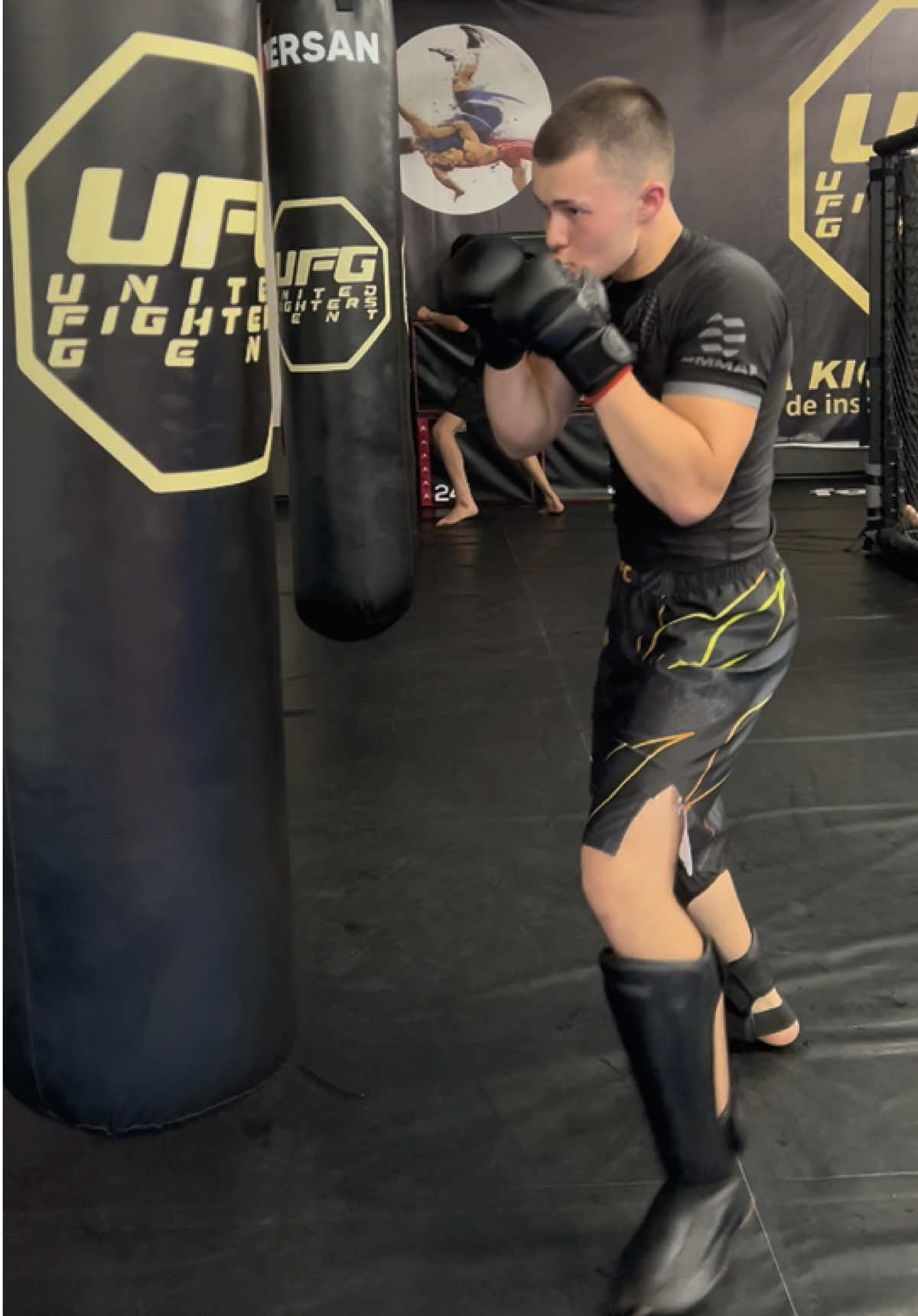 🪓🪓#unitedfightersgent #mma #kickboxing #you #f #bmmaf 