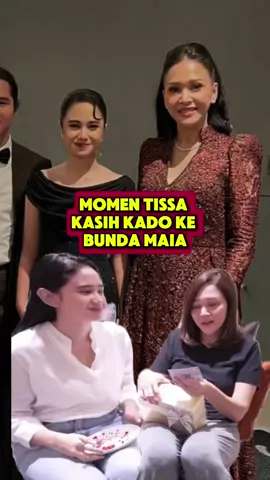 MOMENT TISSA KASIH KADO ULANG TAHUN KE BUNDA MAIA ROMANTIS BANGET